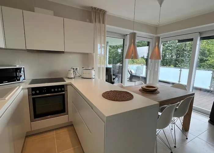 Stadthaus Am Kurpark, Penthouse Nr 10 Apartamento *