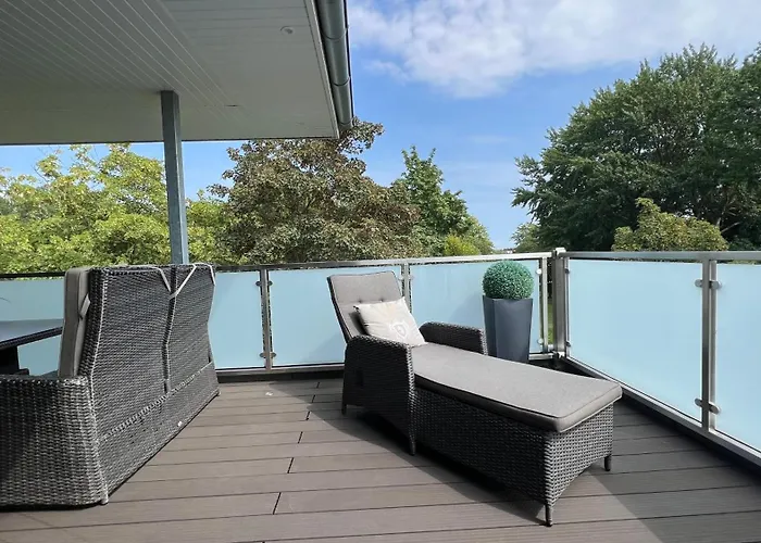 Stadthaus Am Kurpark, Penthouse Nr 10 Apartamento